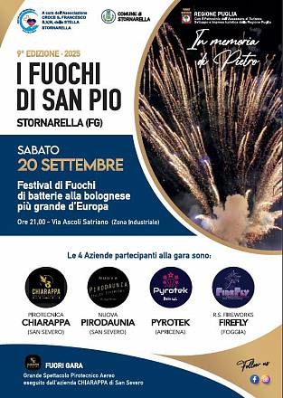 I fuochi di san pio - festival di fuochi d'artificio